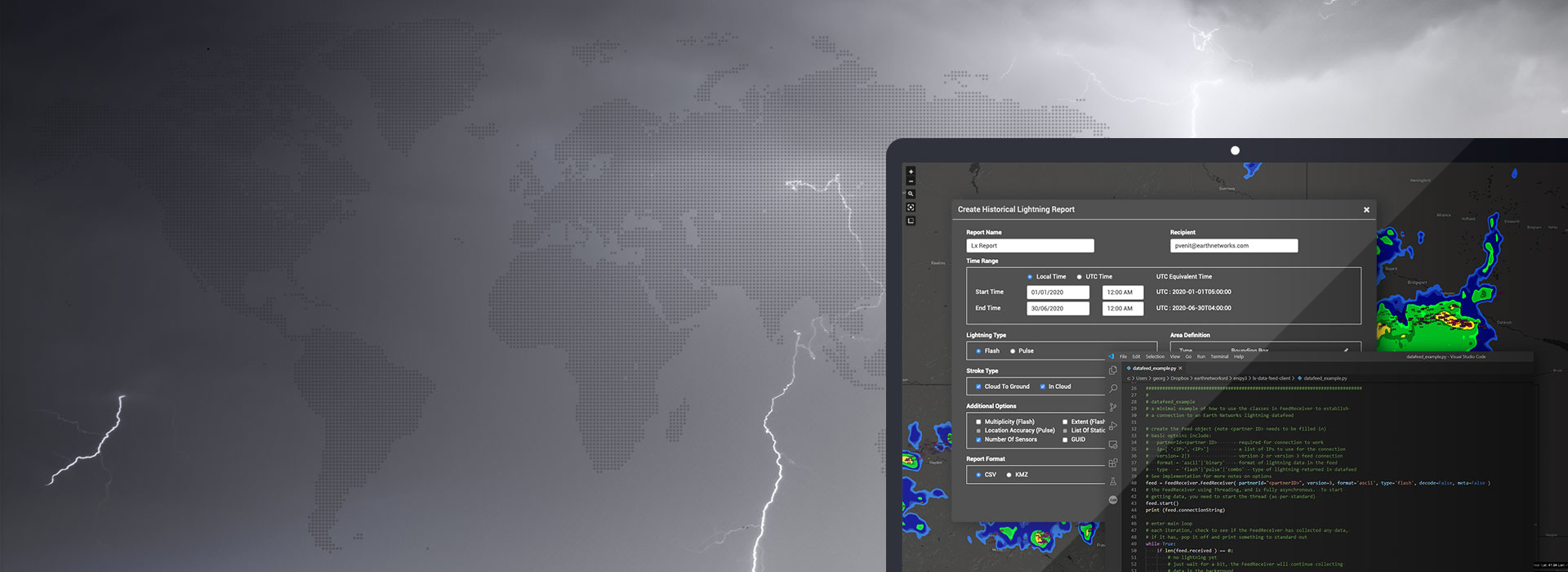 Lightning Data - Earth Networks
